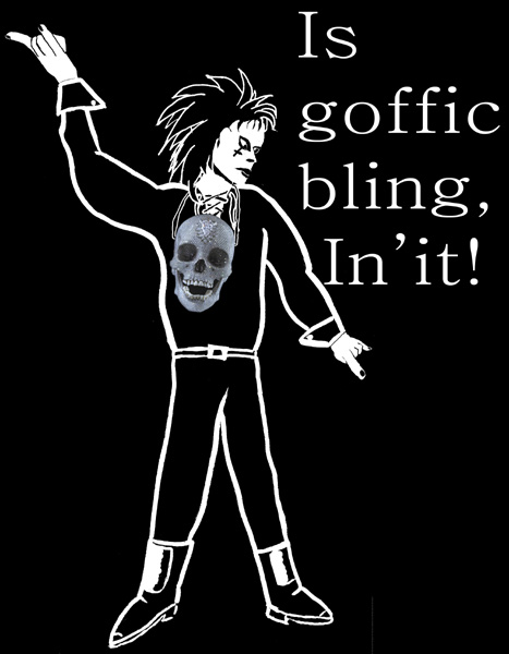 Art, goth or bling?