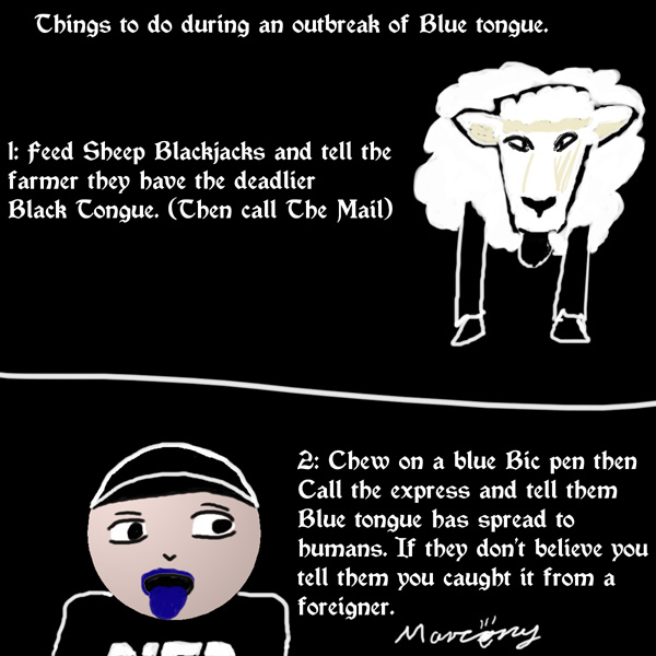 Fun With Blue Tongue