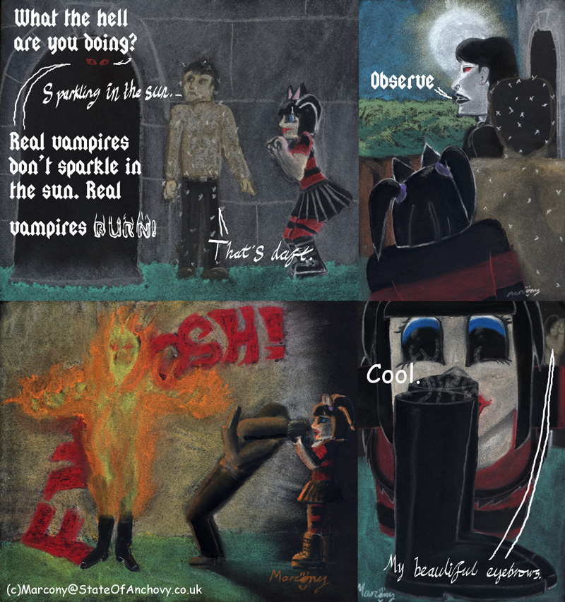 Real Vampires Burn