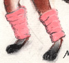 Pink Leg Warmers